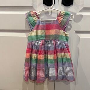Baby Gap Spring Easter plaid dress NWOT 12-18 months